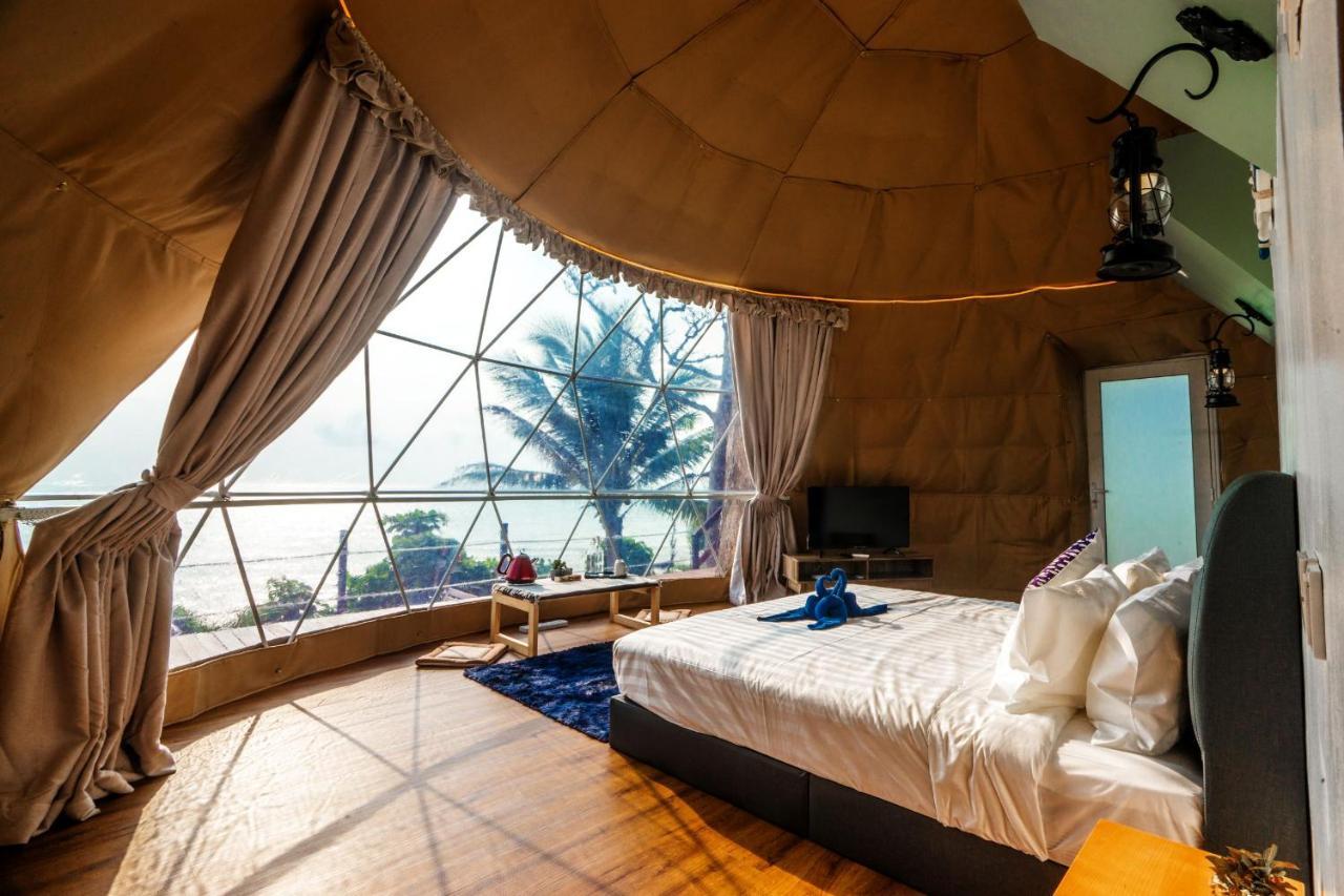 Santorini Cave House Inspired, Cliffside Paradise Hotel Johor Bahru Eksteriør billede